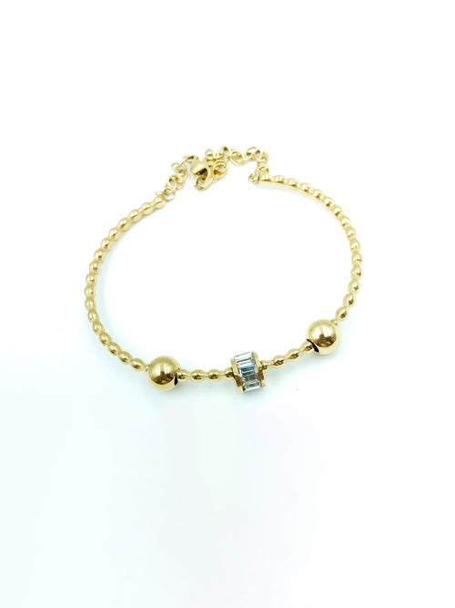 Beaded Cylinder Bracelet