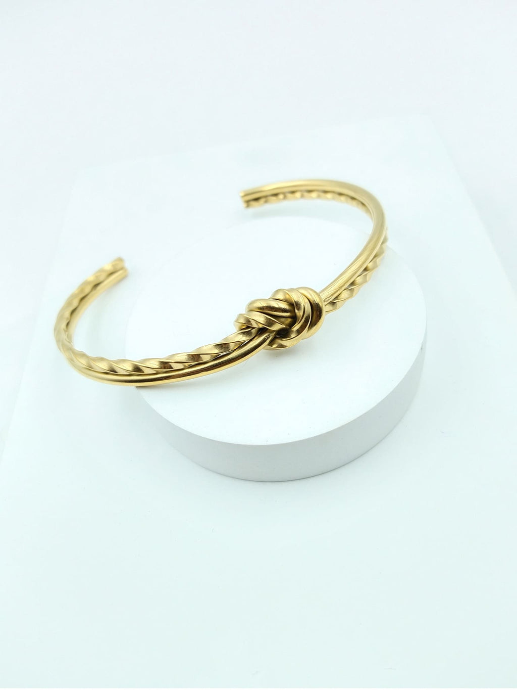 Chic Knot Cuff Bangle Bracelet