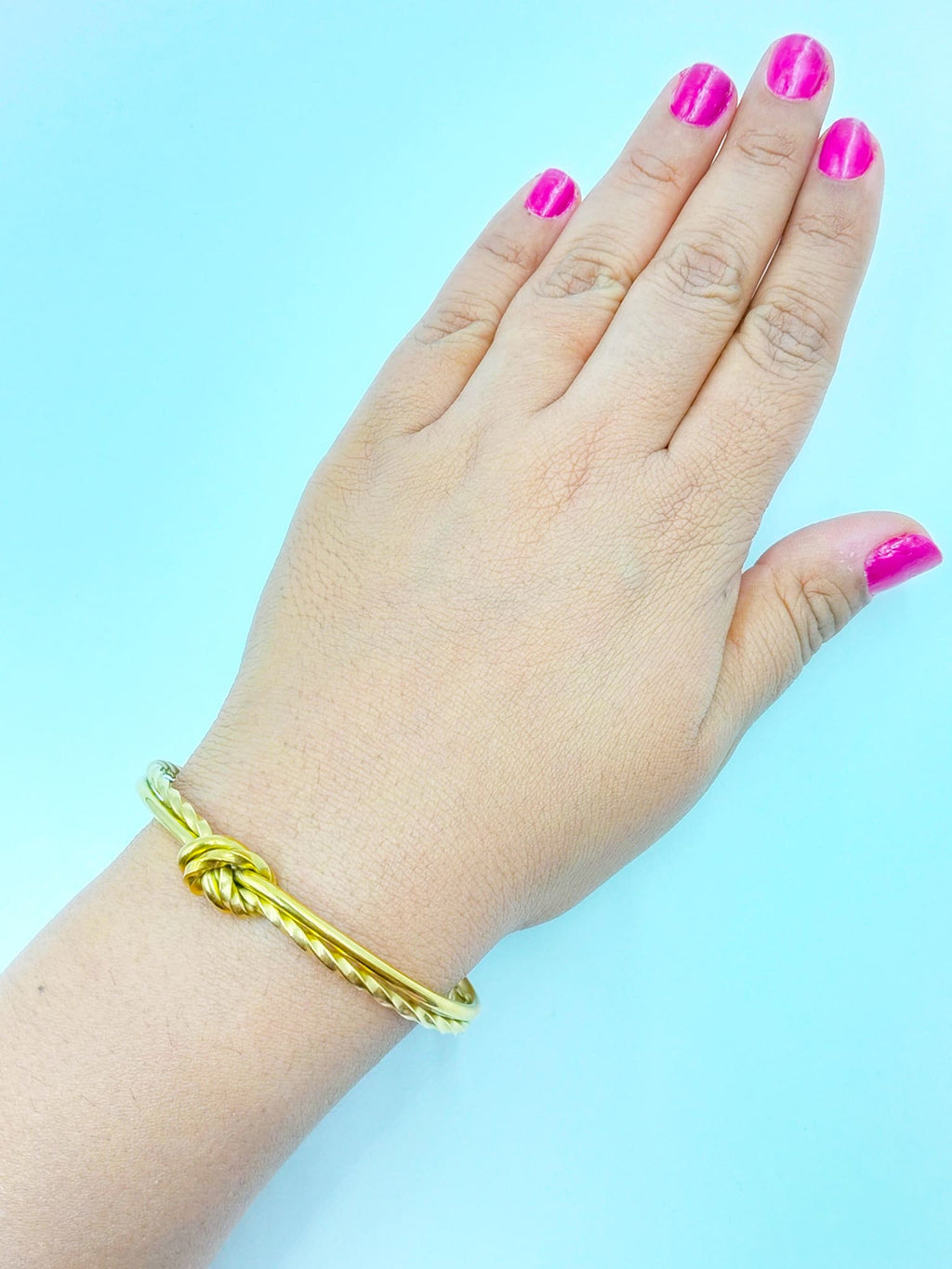 Chic Knot Cuff Bangle Bracelet