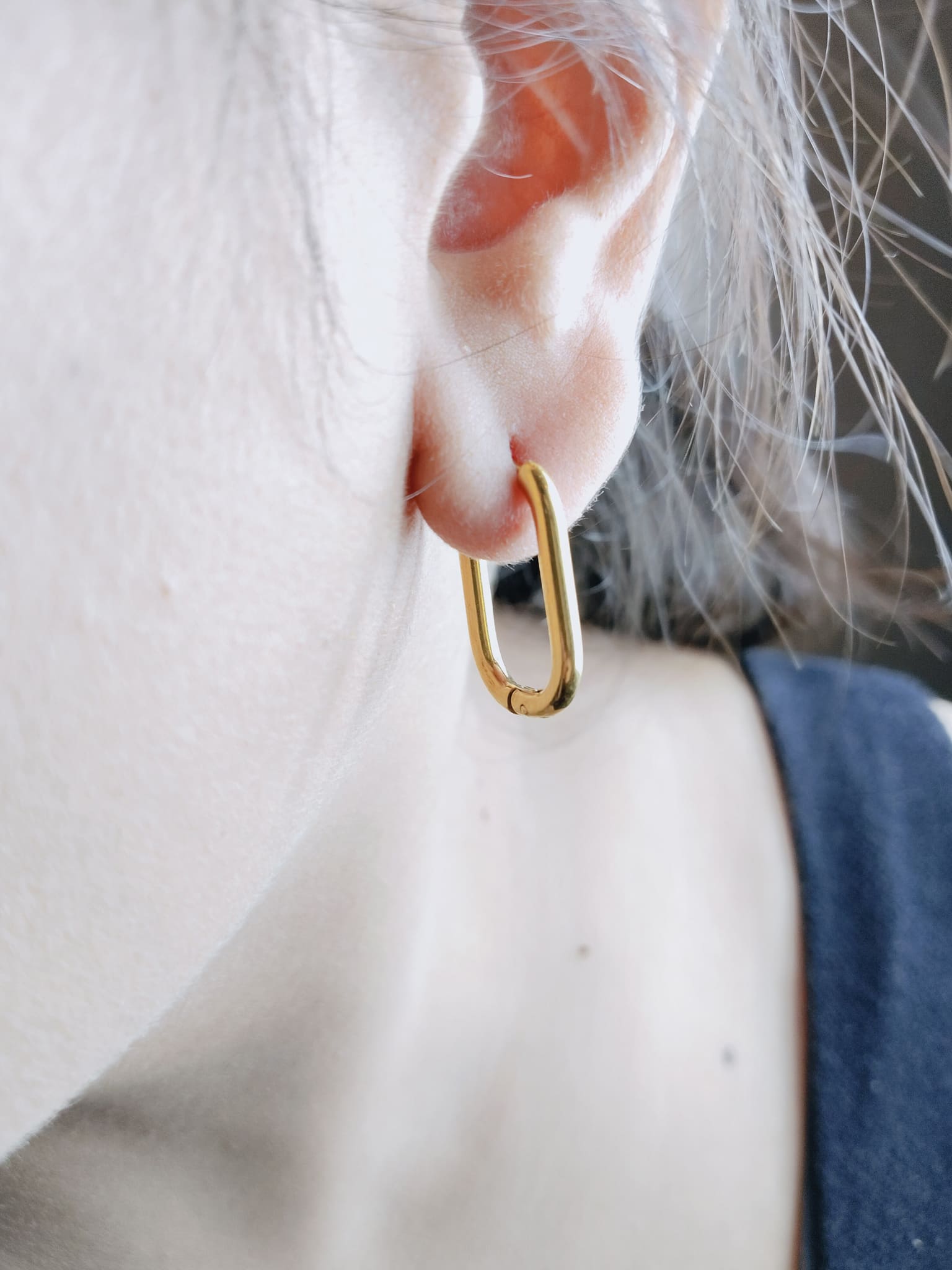 Duotone Chic Transformable Hoops: Your 3-in-1 Style Statement