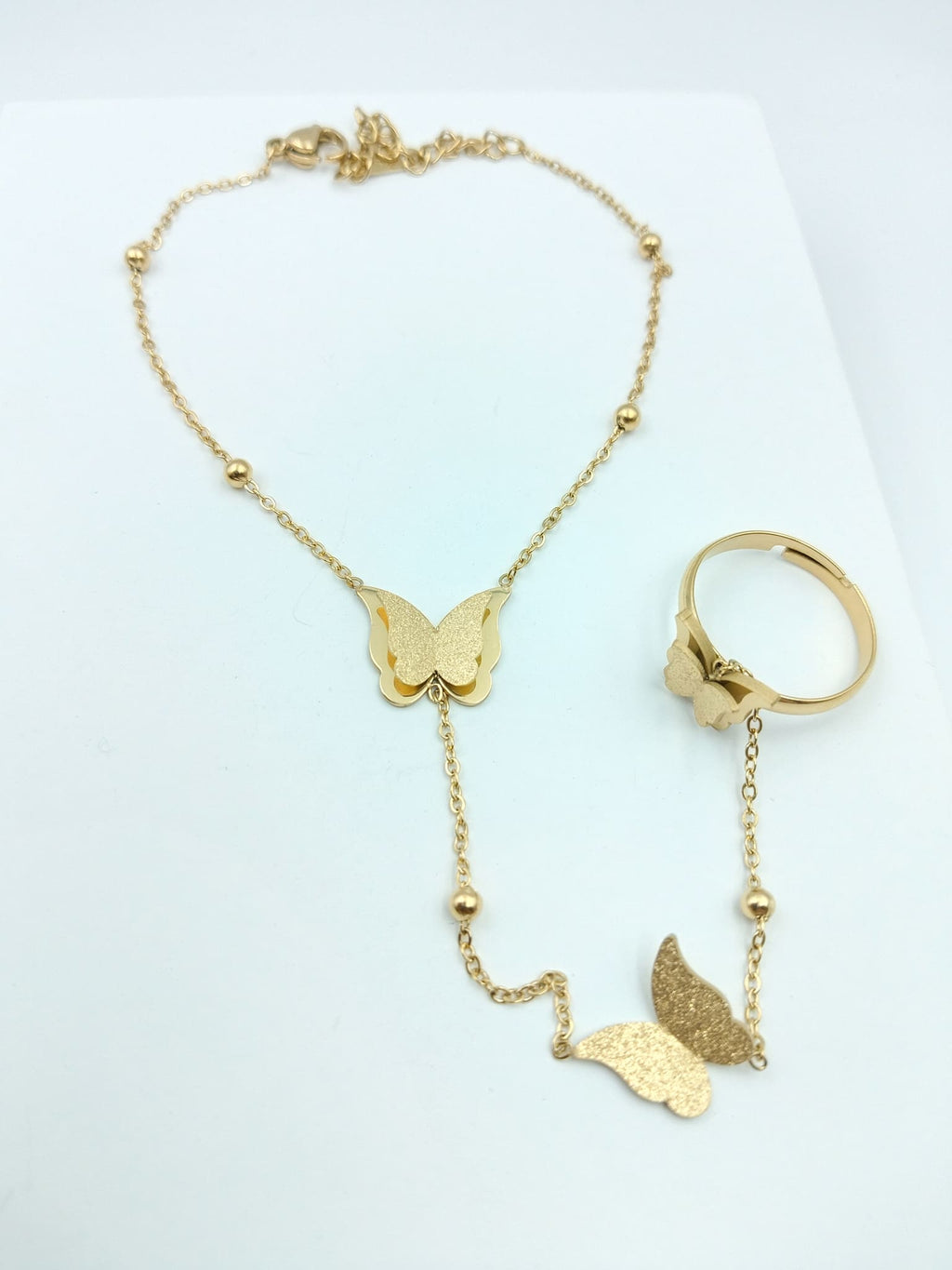 Enchanting Butterfly Hand Chain