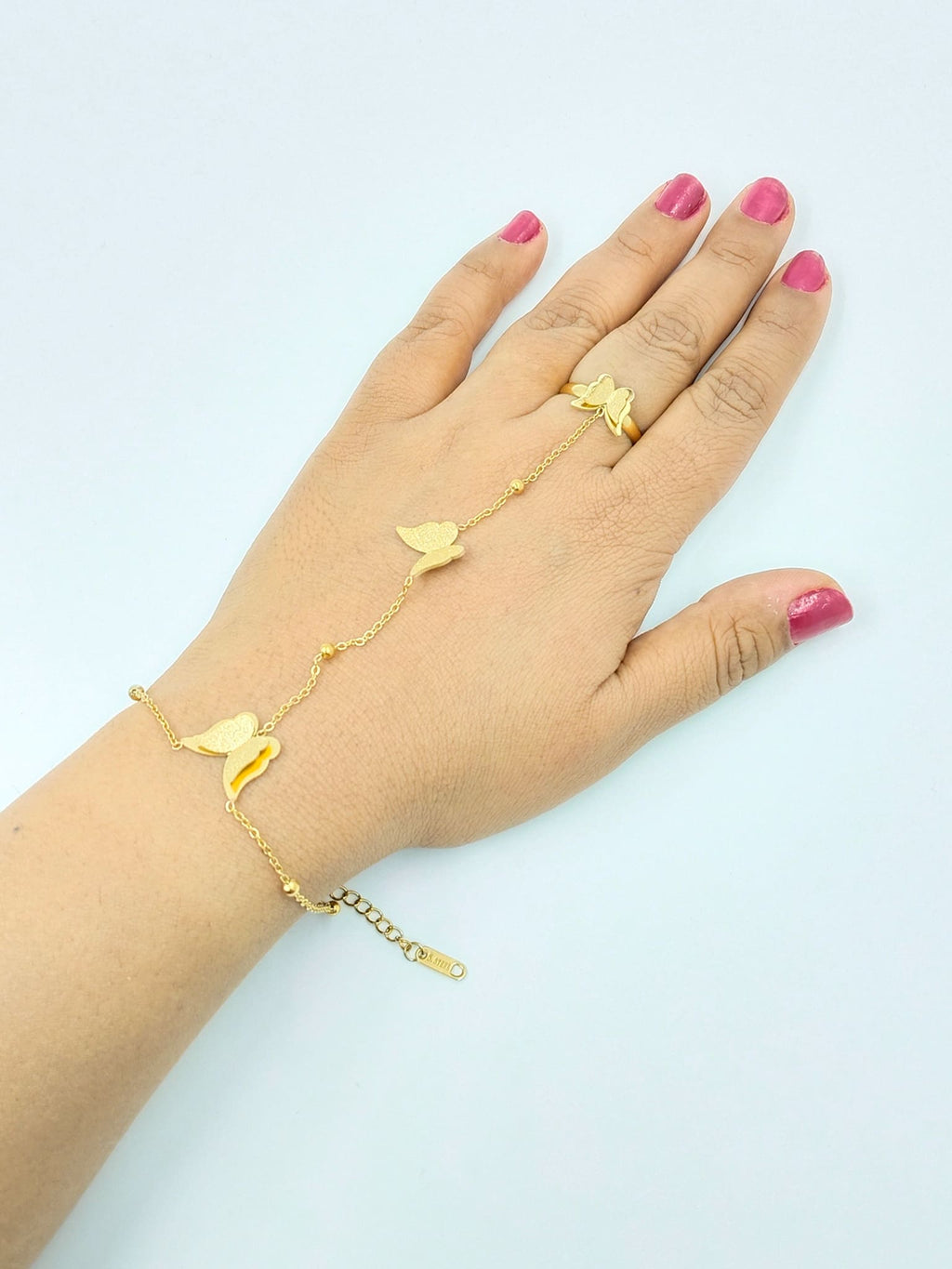 Enchanting Butterfly Hand Chain