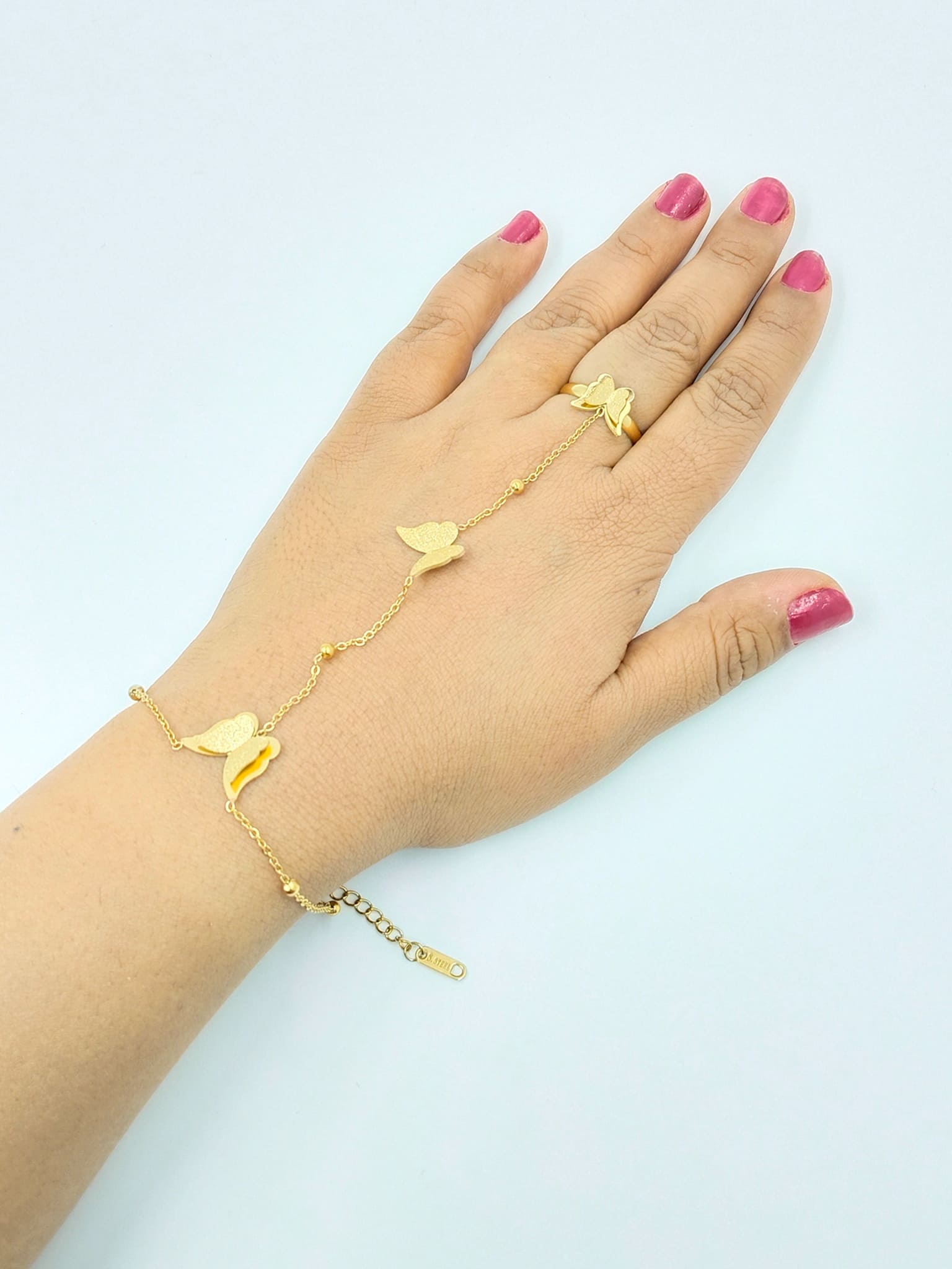 Enchanting Butterfly Hand Chain