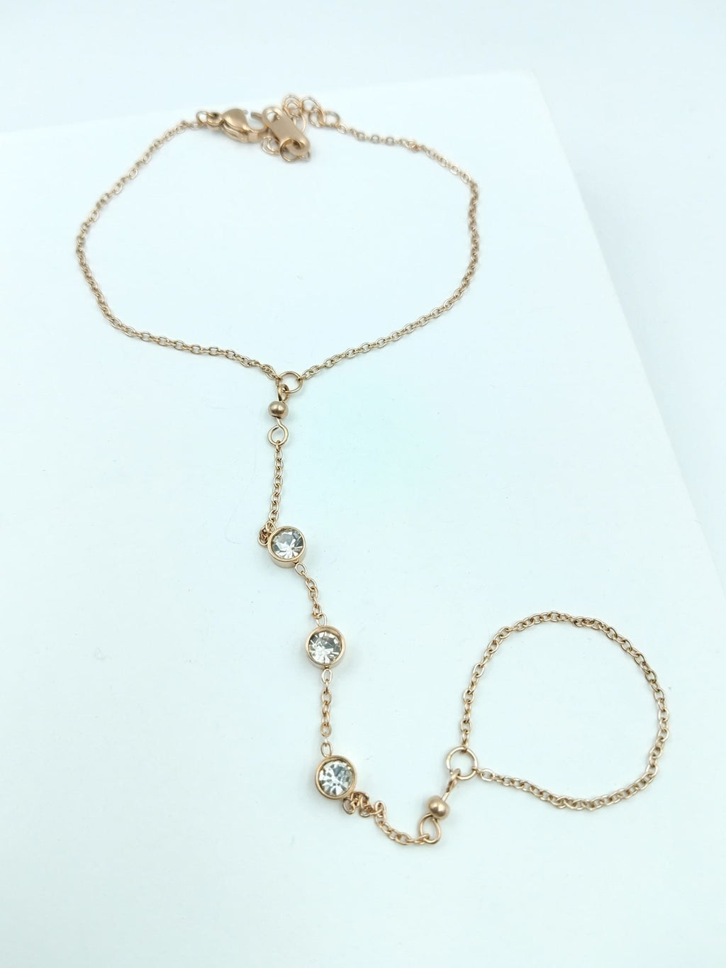 Ethereal Sparkle Hand Chain