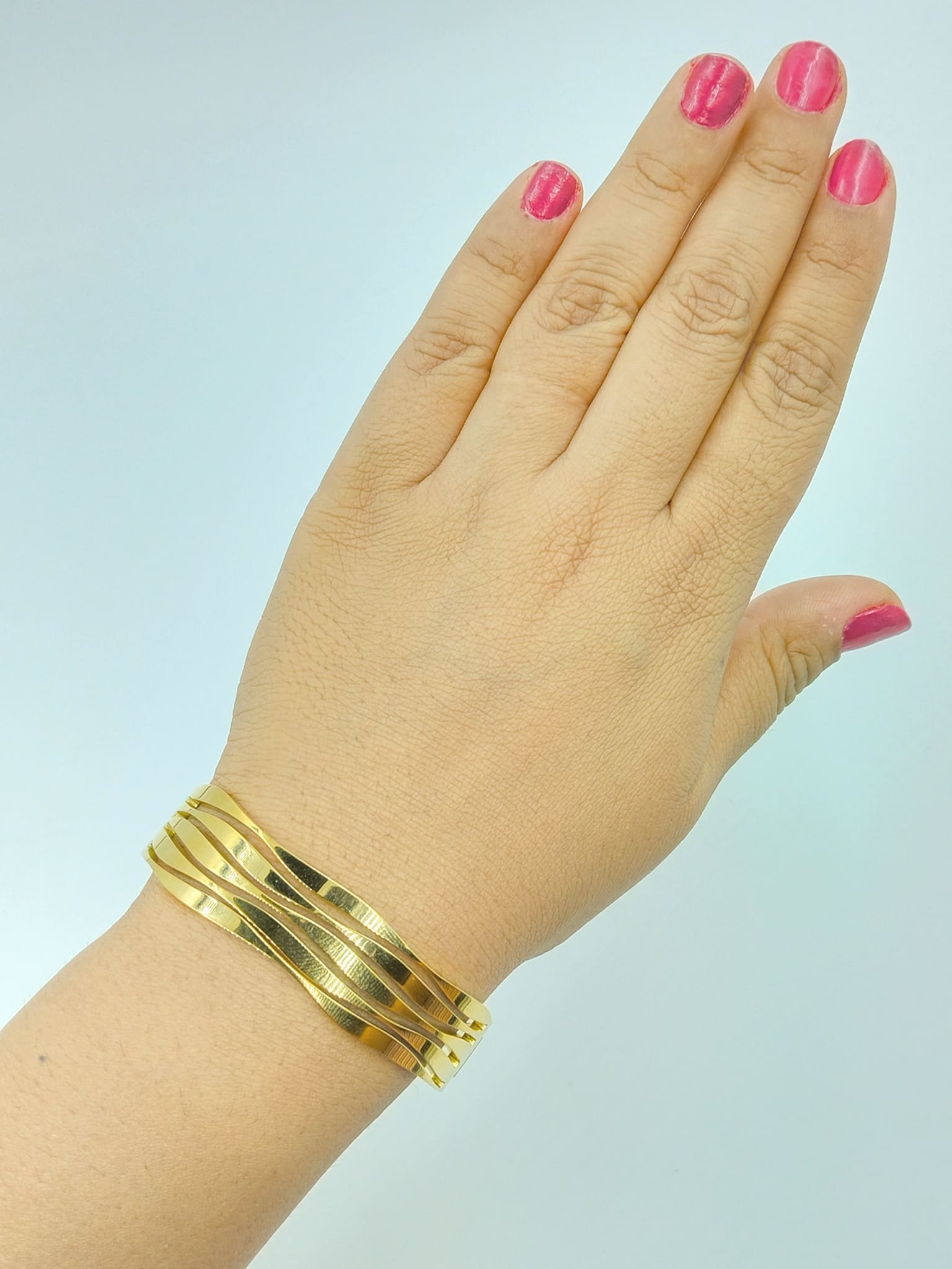 Flowing Gold Bracelet