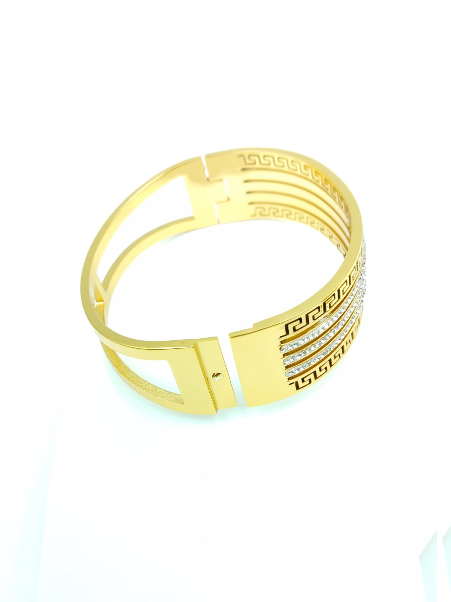 Greek Key Radiance Bracelet