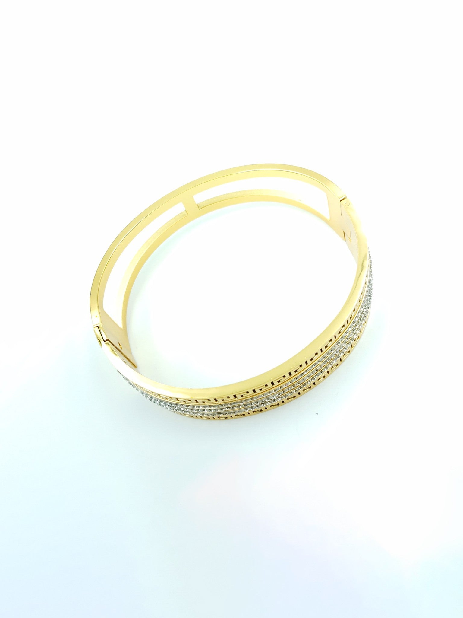 Greek Key Radiance Bracelet