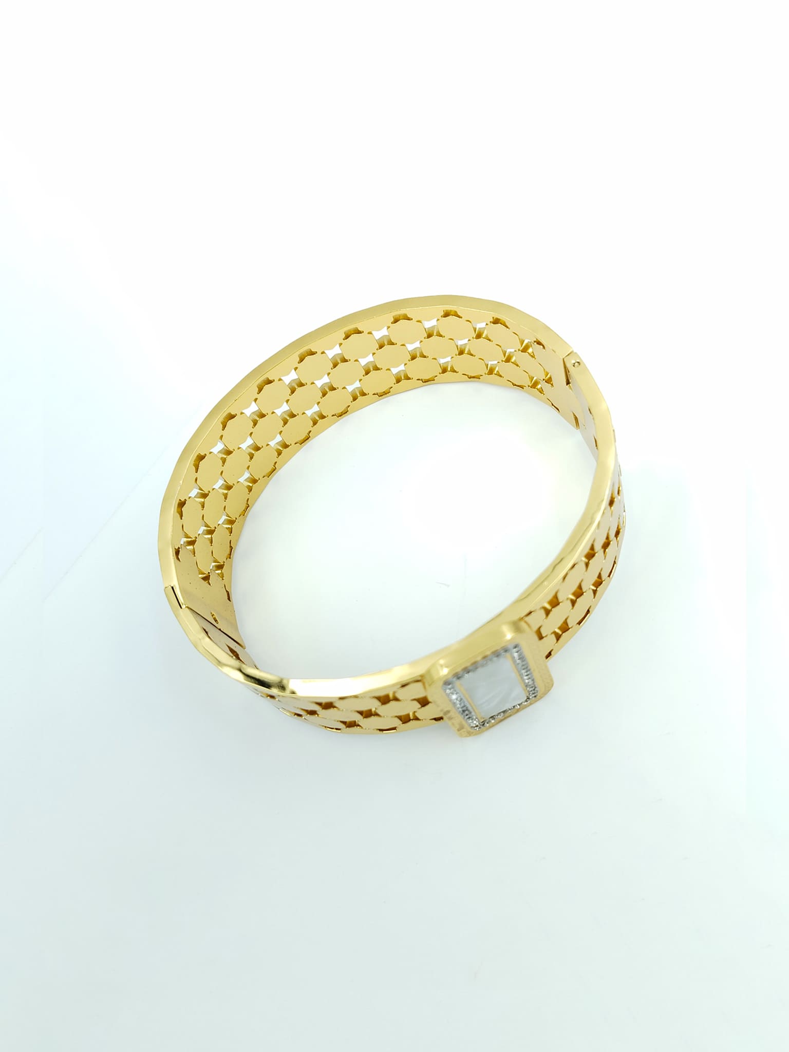 Honeycomb Gem Bracelet