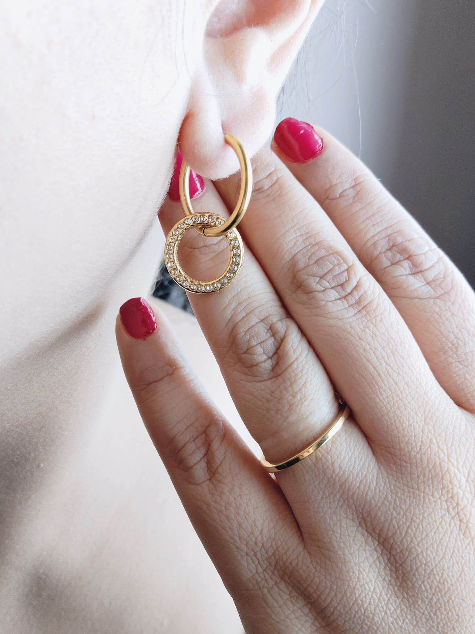 Infinite Style Convertible Hoops: Your 4-in-1 Luxe Set