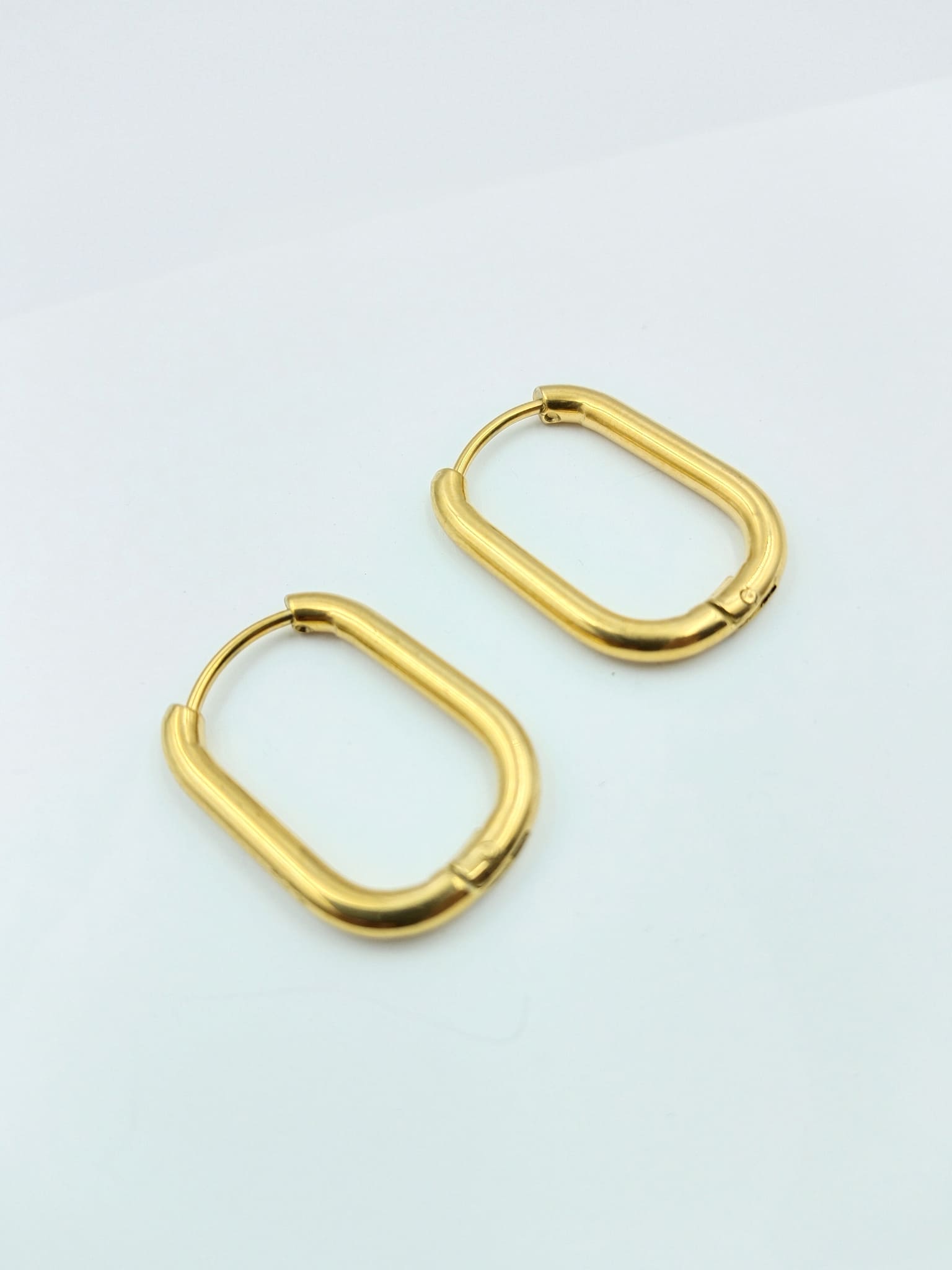 Iridescent Frame Convertible Hoops