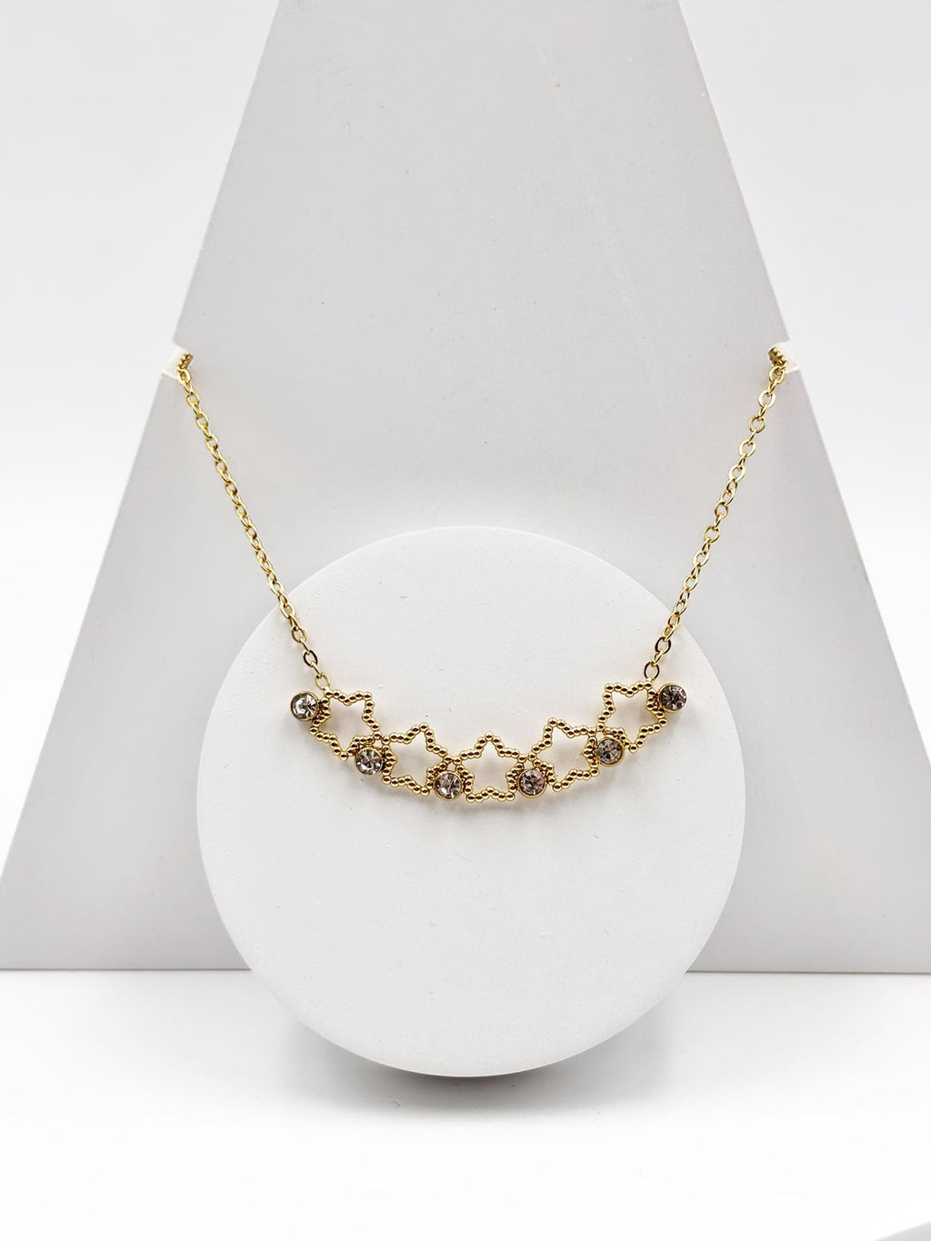 Star Charm Necklace 18K Gold Plated Anti-Tarnish