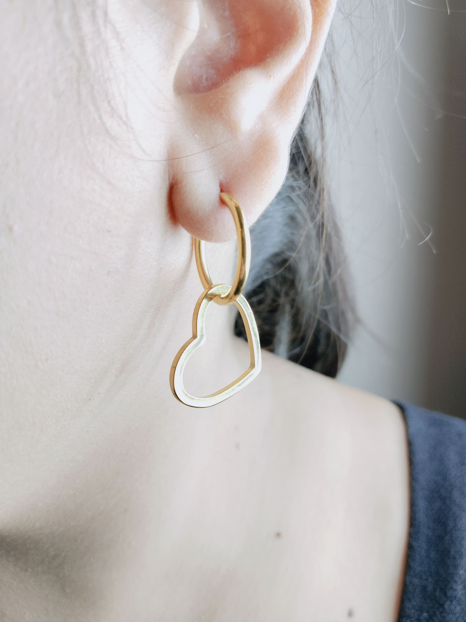 Love's Layers Convertible Hoops: Your 4-in-1 Heartfelt Style