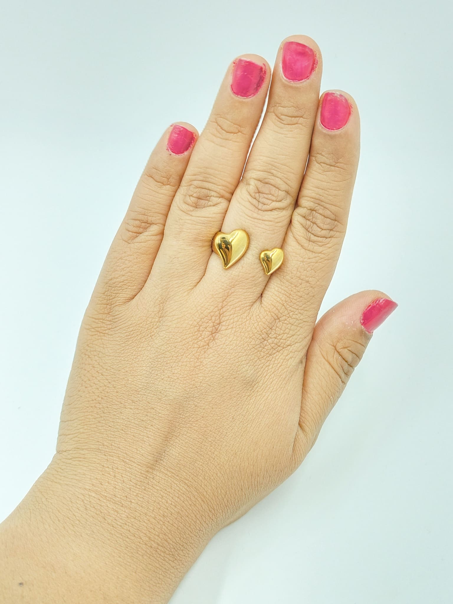 Open Heart Embrace Ring