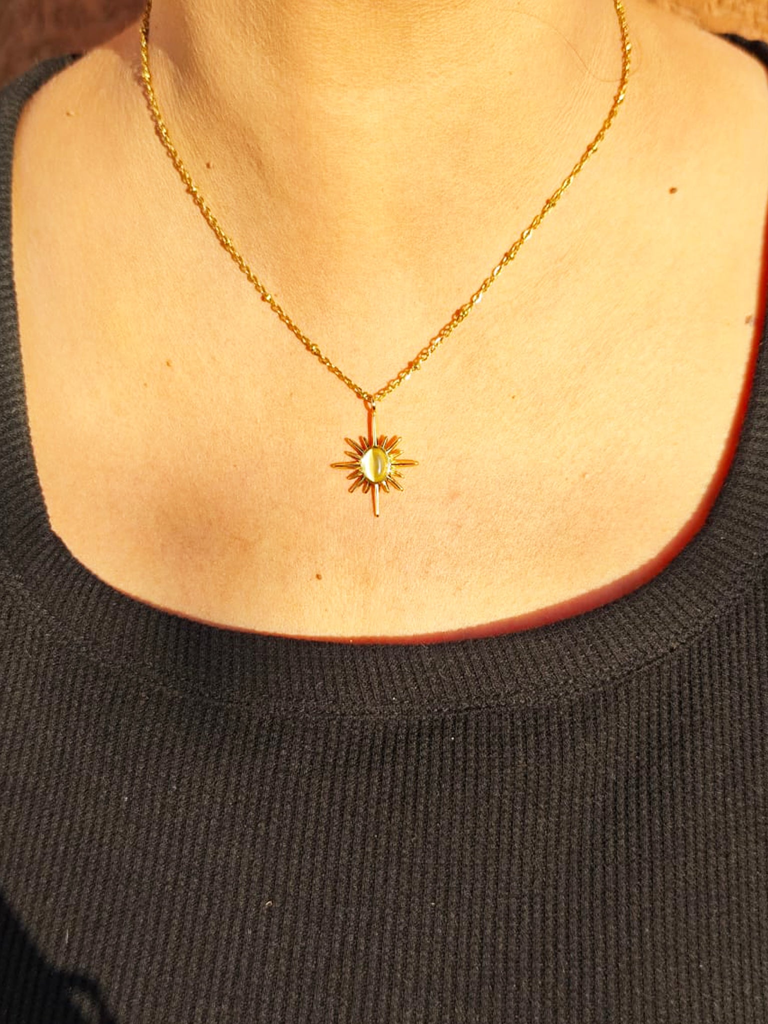 Celestial Sunburst Pendant