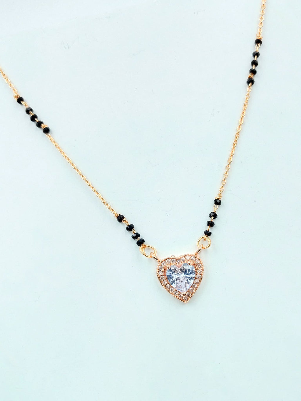 Radiant Heart Mangalsutra Chain