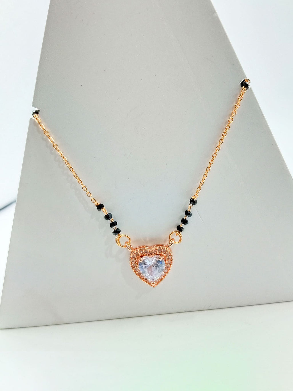 Radiant Heart Mangalsutra Chain
