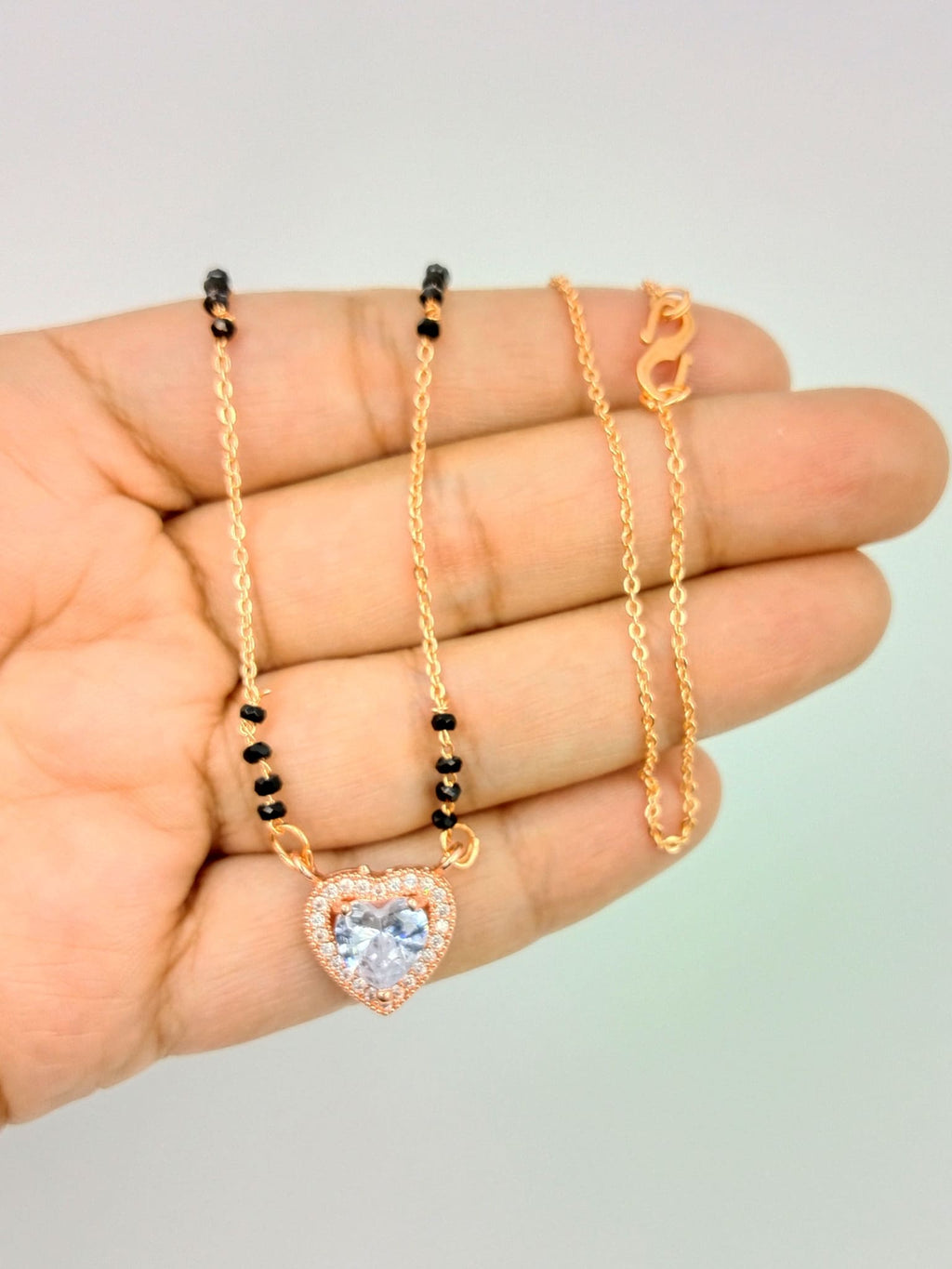 Radiant Heart Mangalsutra Chain